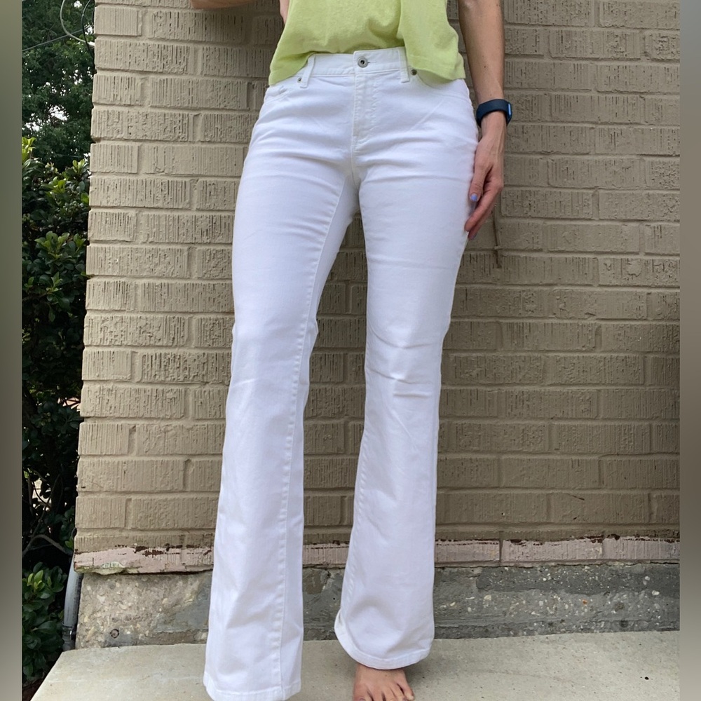 White jeans